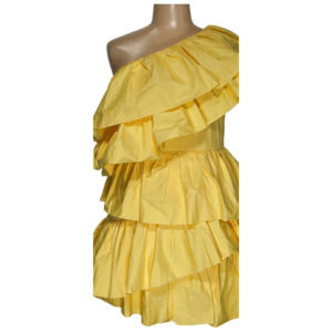 Women's Yellow HYACINTH HOUSE Ruffled Sundress NWOT